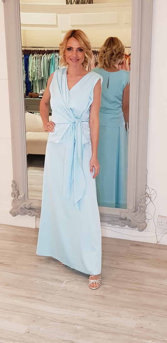 Blue Sleeveless Top