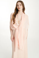 Peach Chiffon Cape