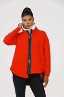 Red Jacket With Zip