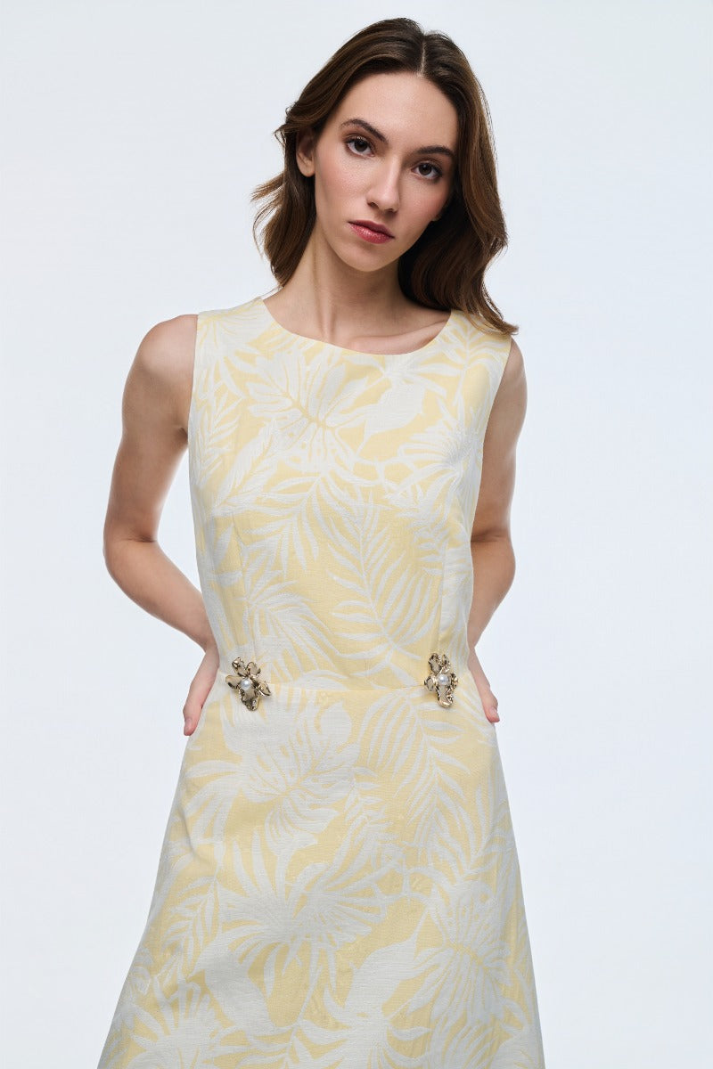 Lucy Lenon & White Dress