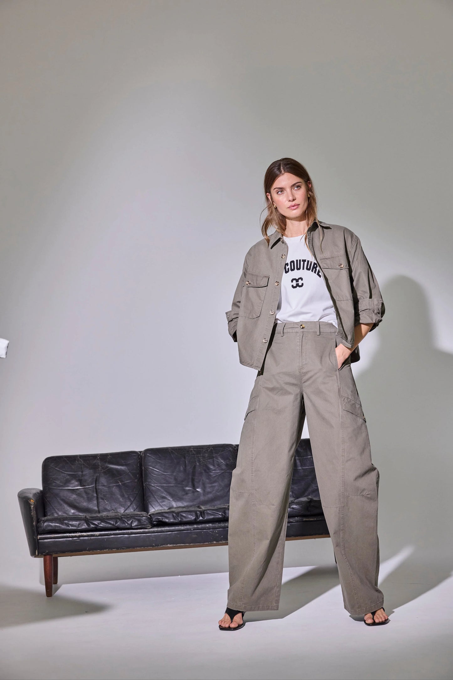 Evelyn Barrel Trousers