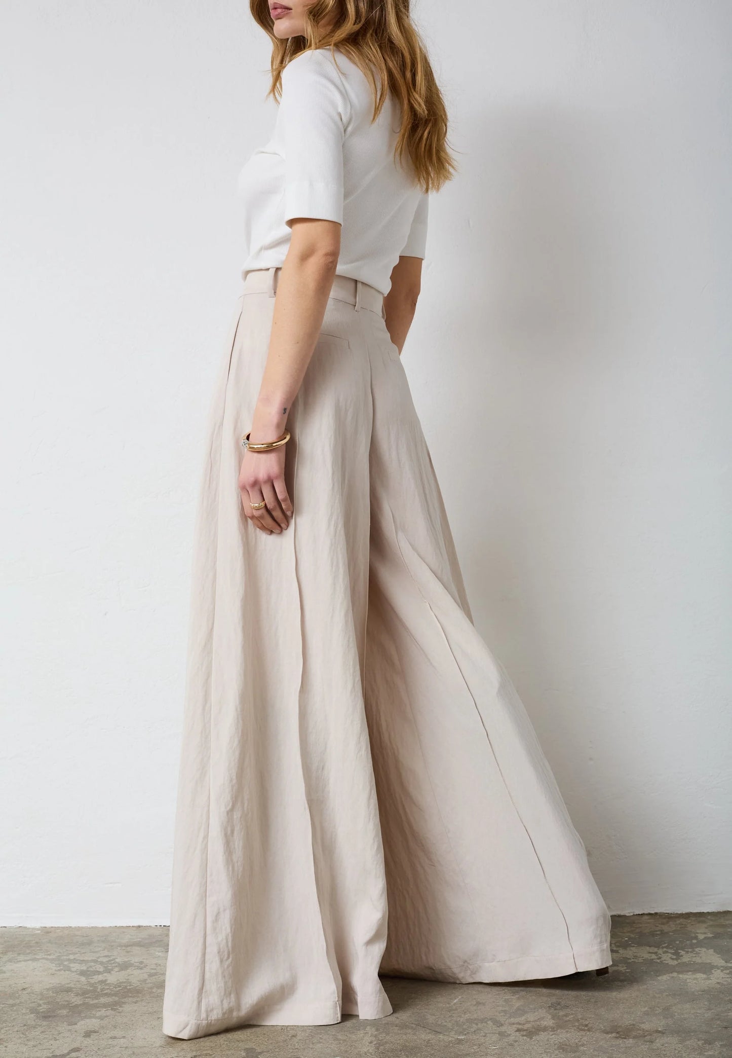 Bone Skirt Trousers