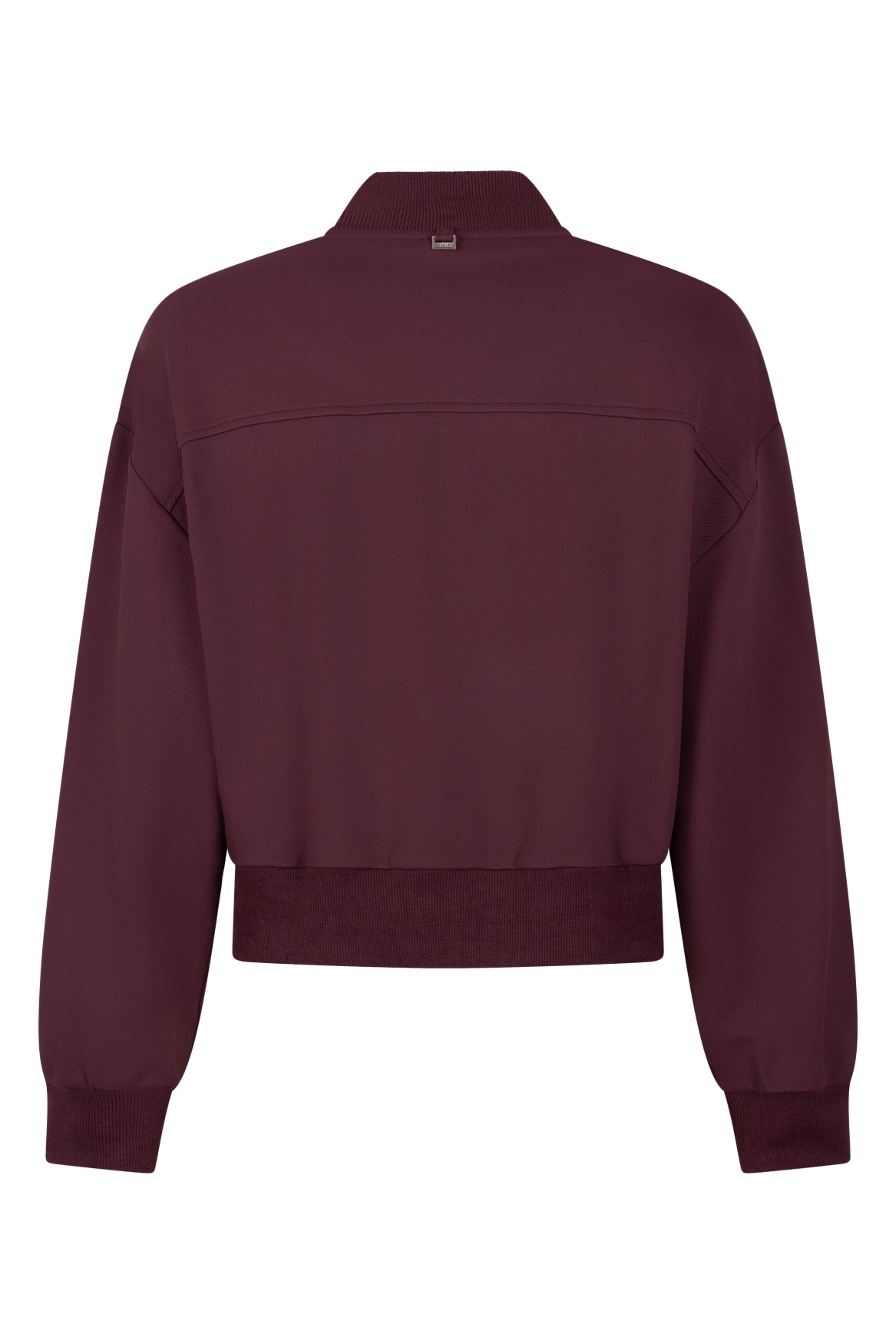 Burgundy Zip Jacket