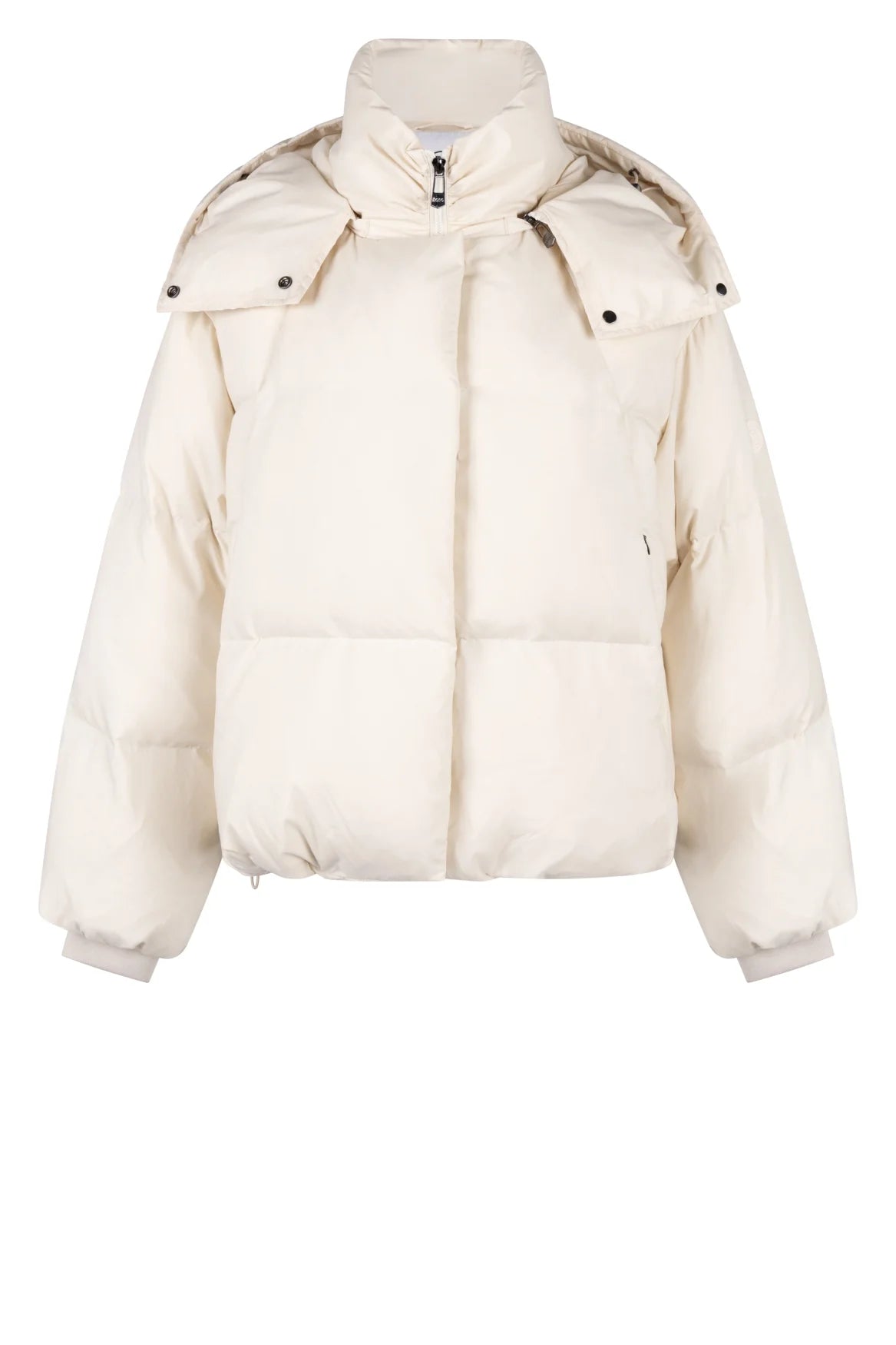 Cream Bomber Jacket