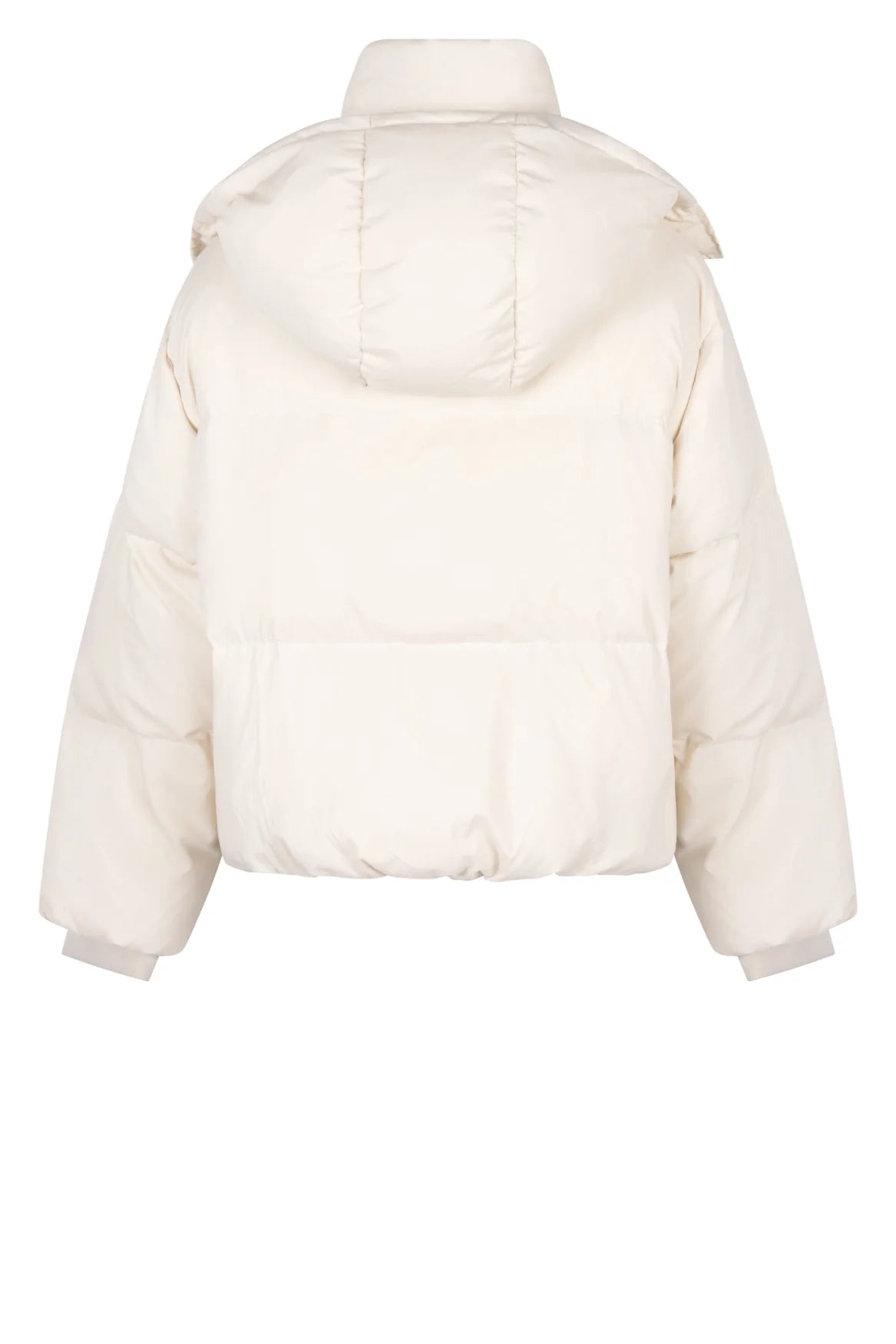 Cream Bomber Jacket