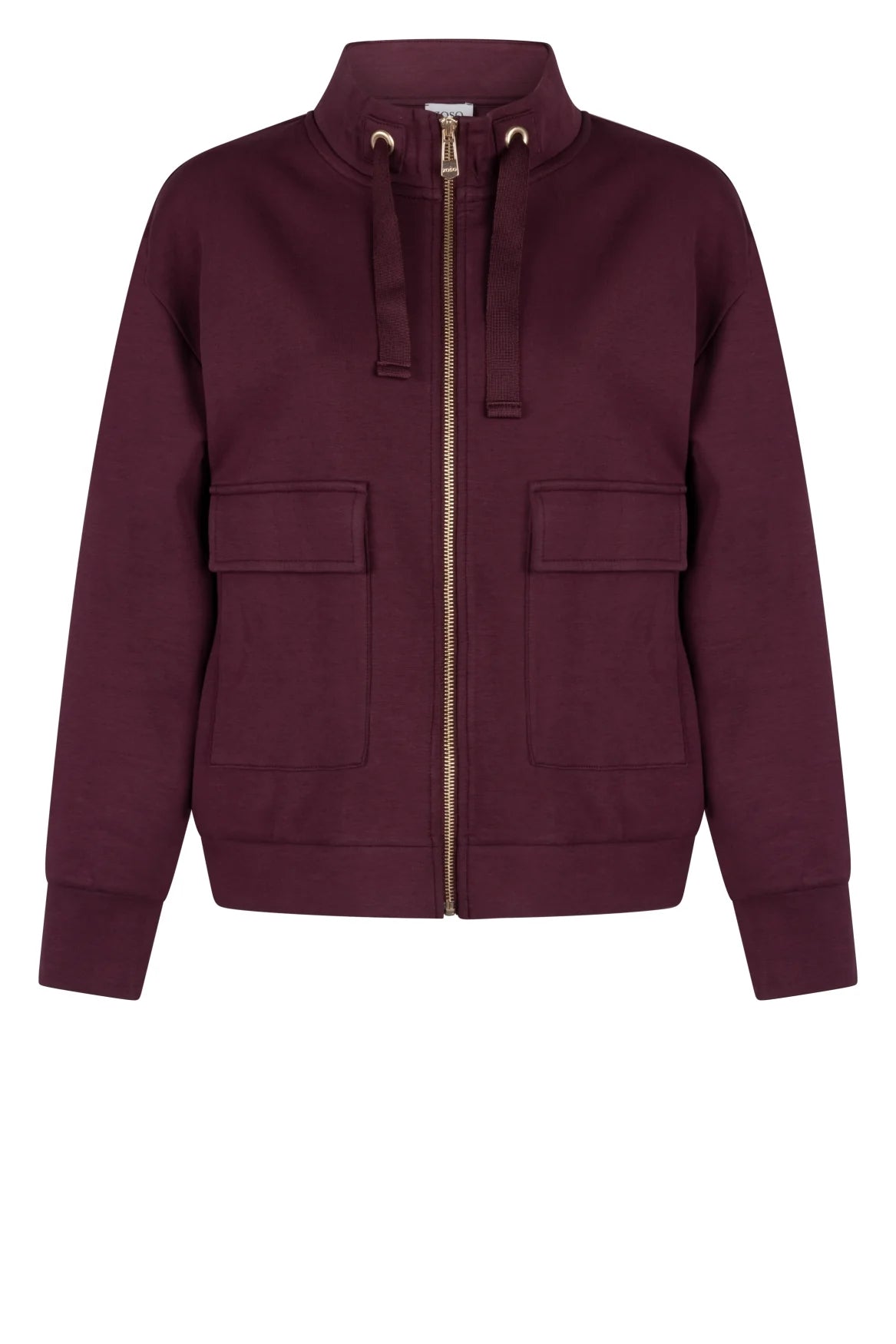 Bordeaux Zip Jacket