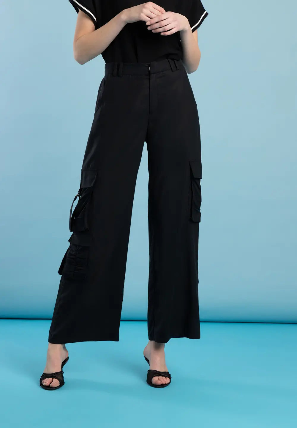 Black Cargo Pants