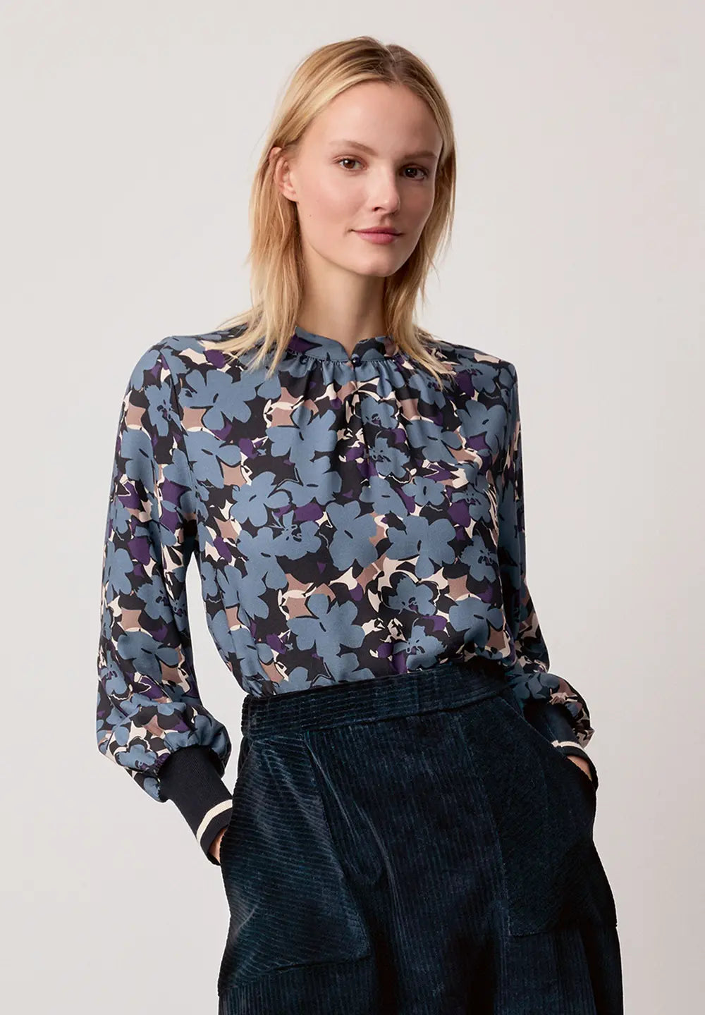 Blue Flower Top