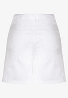 Cream Bermuda Shorts