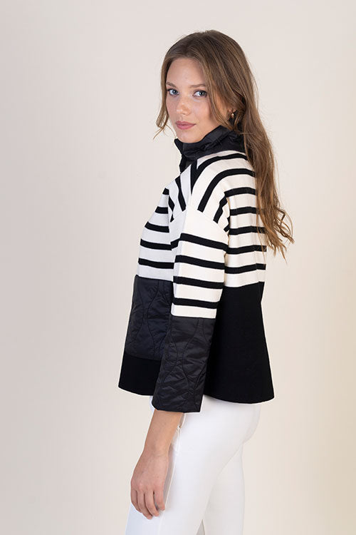 Black Striped Jacket