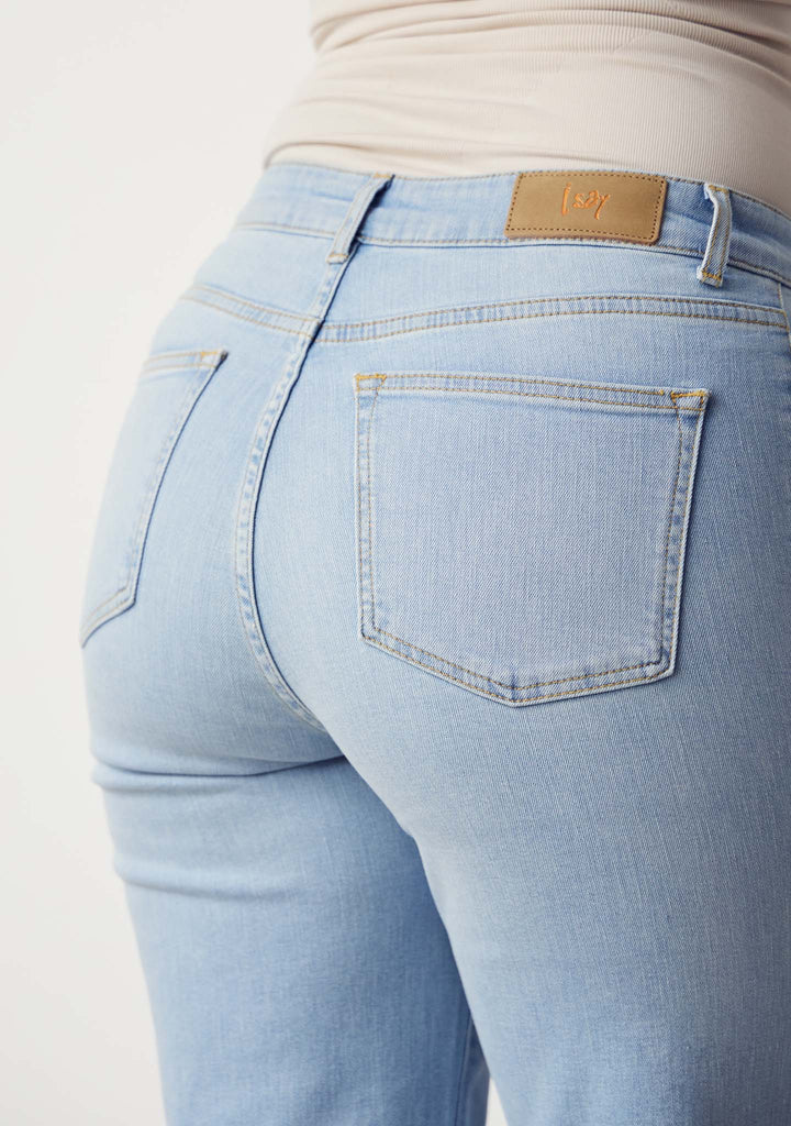Light Blue Wide Jeans