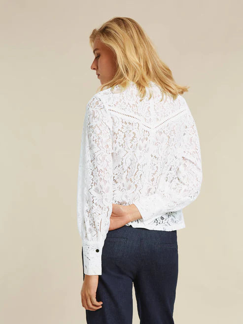 Bree Cream Lace Top