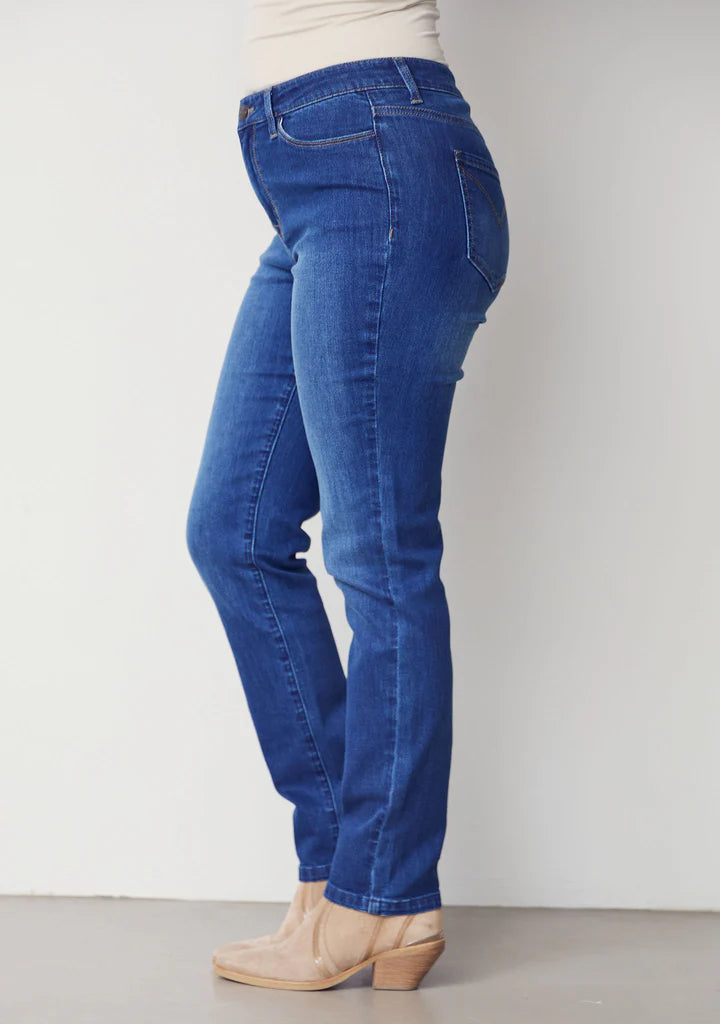 Classic Jeans With Straight Legs
