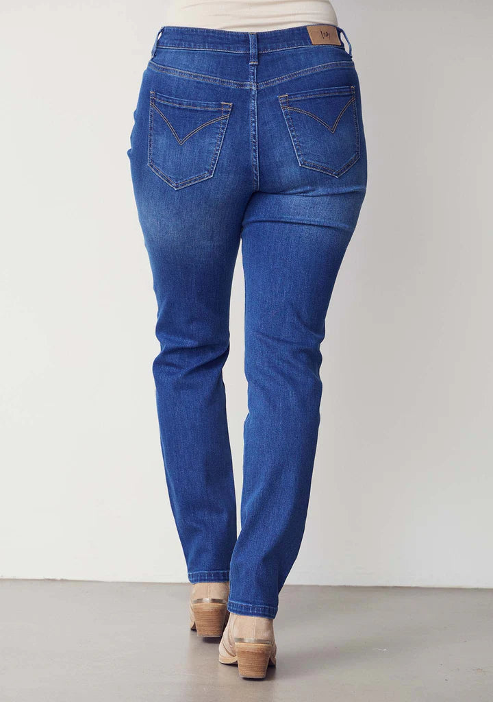 Classic Jeans With Straight Legs