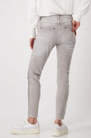 Grey Jeans With Side Stripe