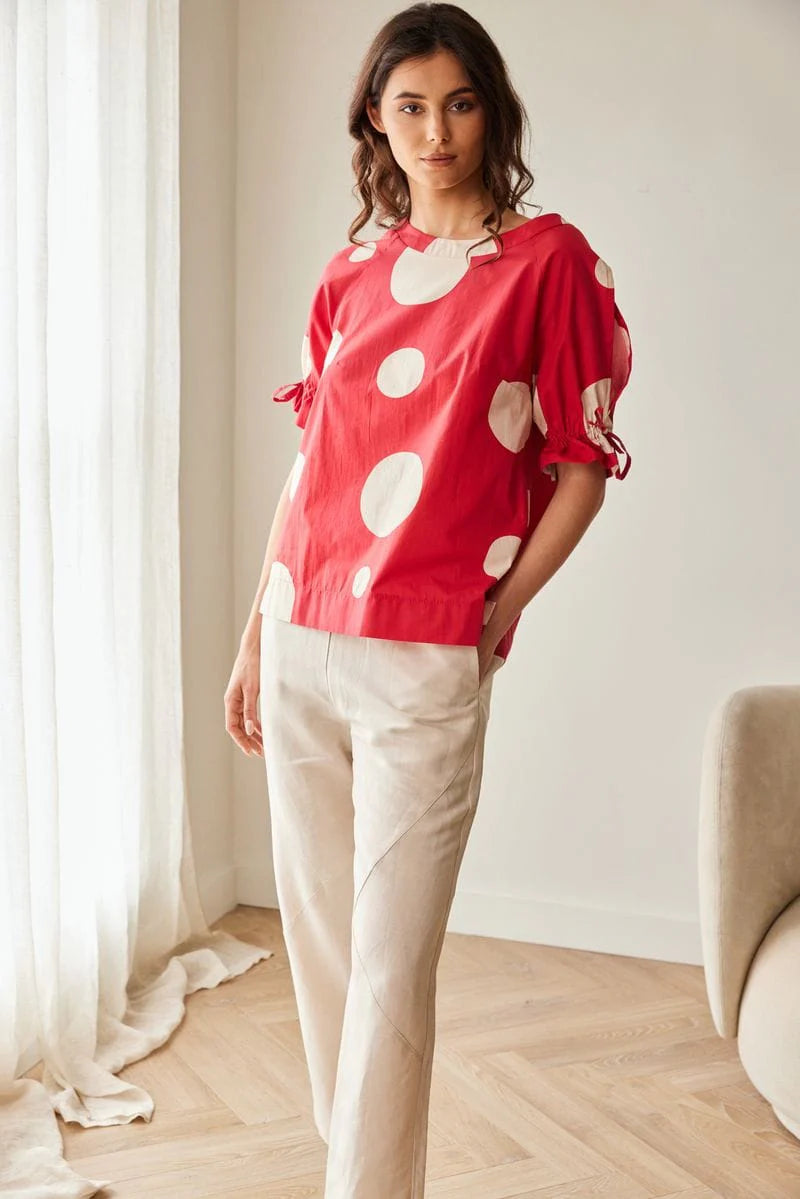 Sand Linen Trouser