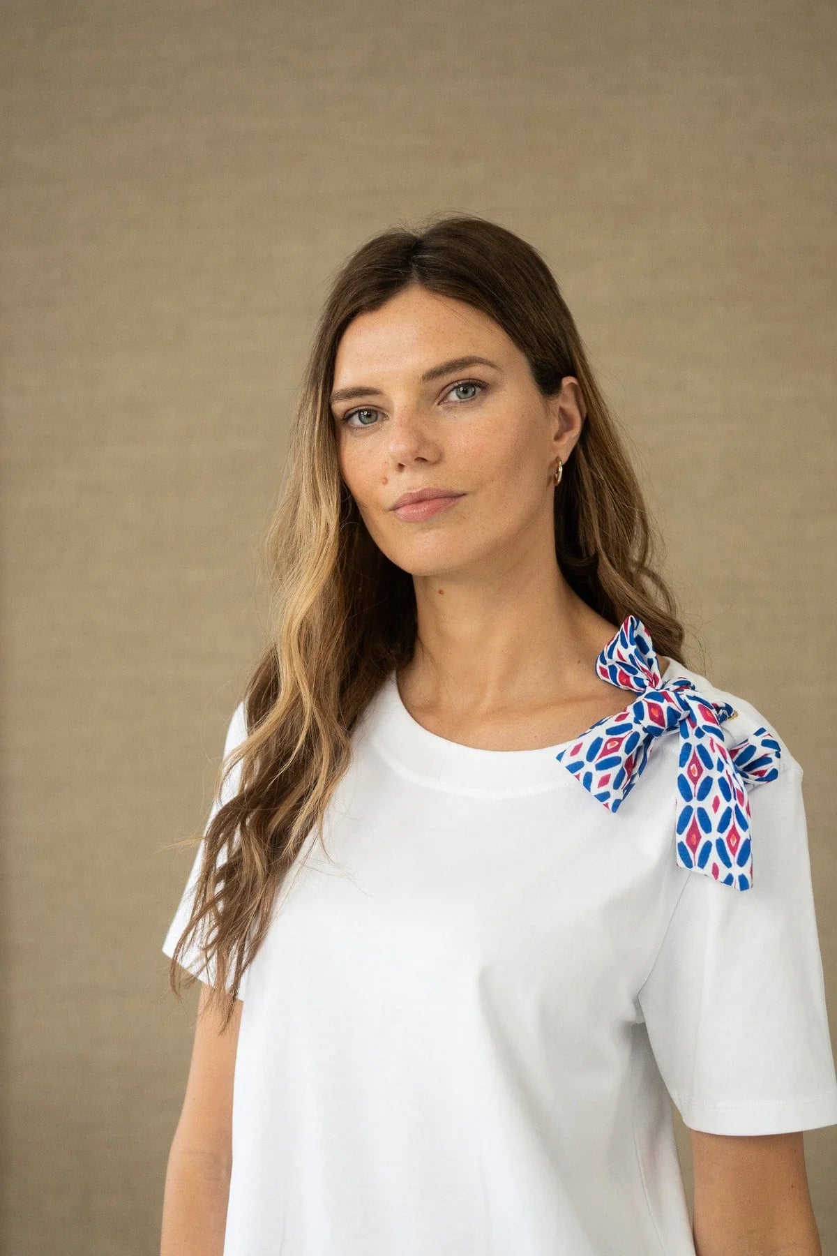 White Bow Top