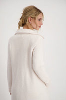 Cream Knitted Coat