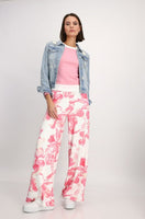 Pink Flower Trousers