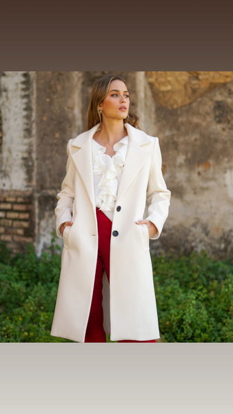 White Classic Coat