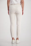 White Jeans With Rhinestones