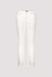 Cream Jeans With Sparkly Detail