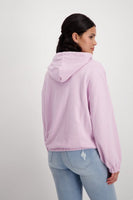 Lavender Rose Hooded Sweatshirt
