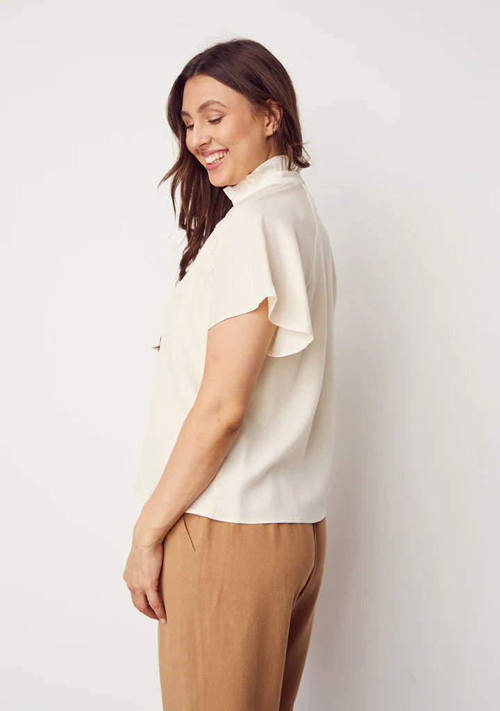 Konnie Cream Blouse