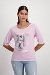 Lavender Rose shirt With Photo Print