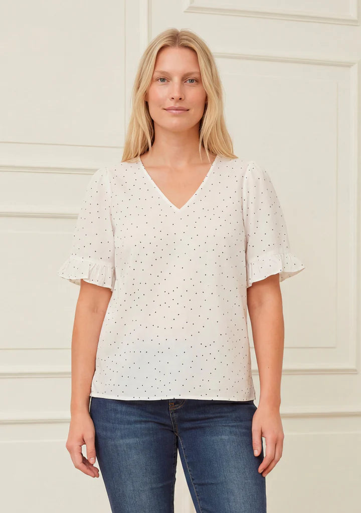 Molly White Blouse