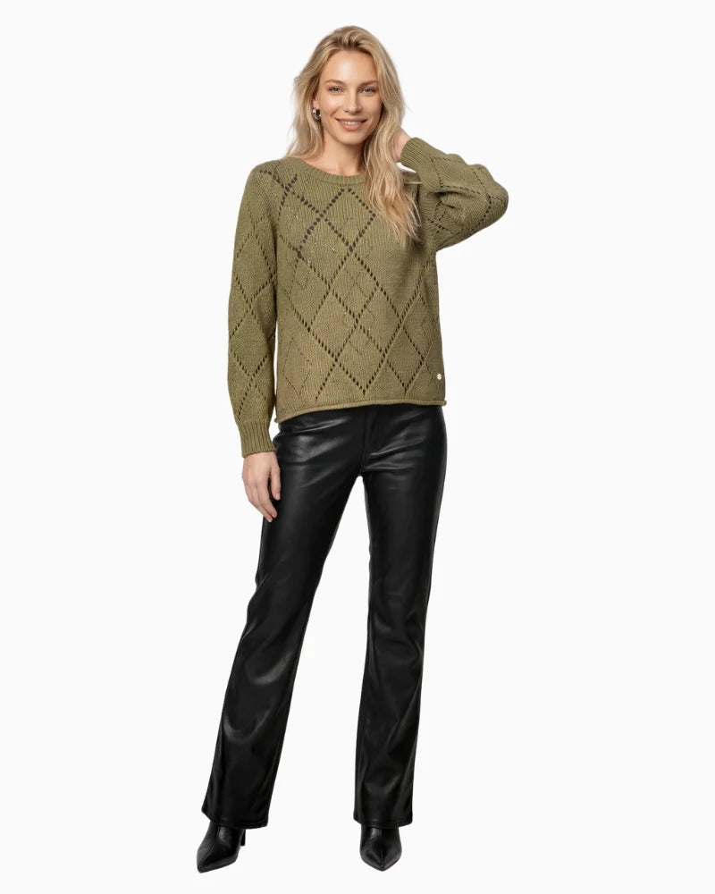 Forest Green Knit Jumper