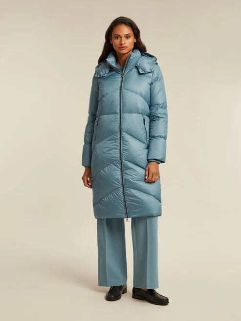 Noel Cornflower Puffer Coat