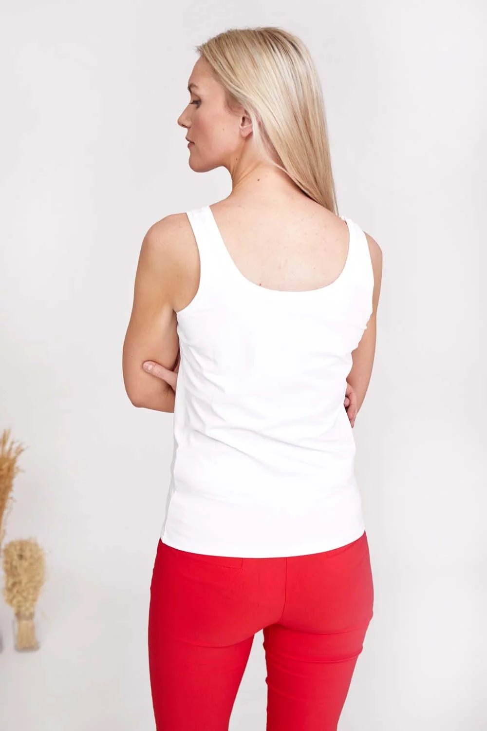 White Basic Top