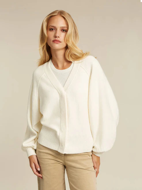 Cream Knit Cardigan