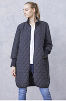 Didi Black Quilted Coat