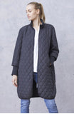 Didi Black Quilted Coat