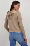 Camel Hood Satin Front