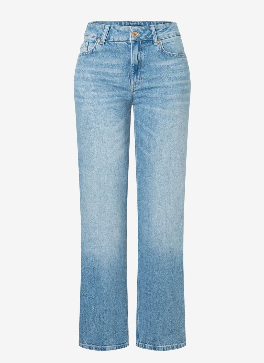 Light Blue Wide Leg Jeans