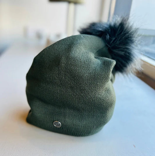 Forest Green Slouch Hat