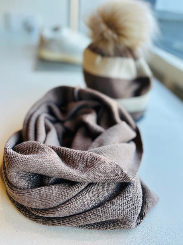 Chocolate Brown Snood