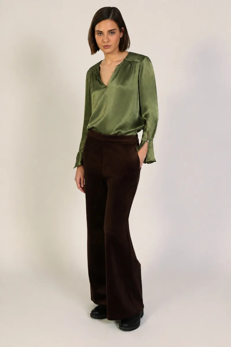 The Dandy Blouse in Green