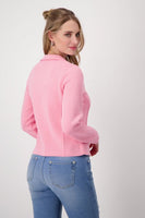 Pink Knit Blazer