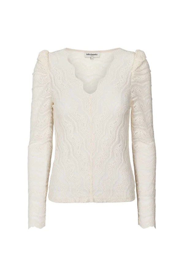 Toluca Cream Lace Blouse