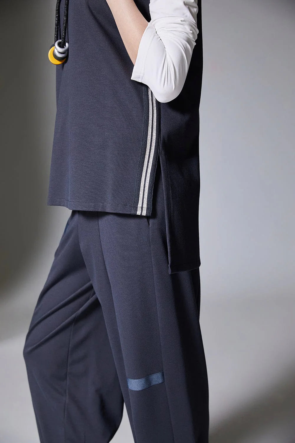 Grey Side Stripe Tabard