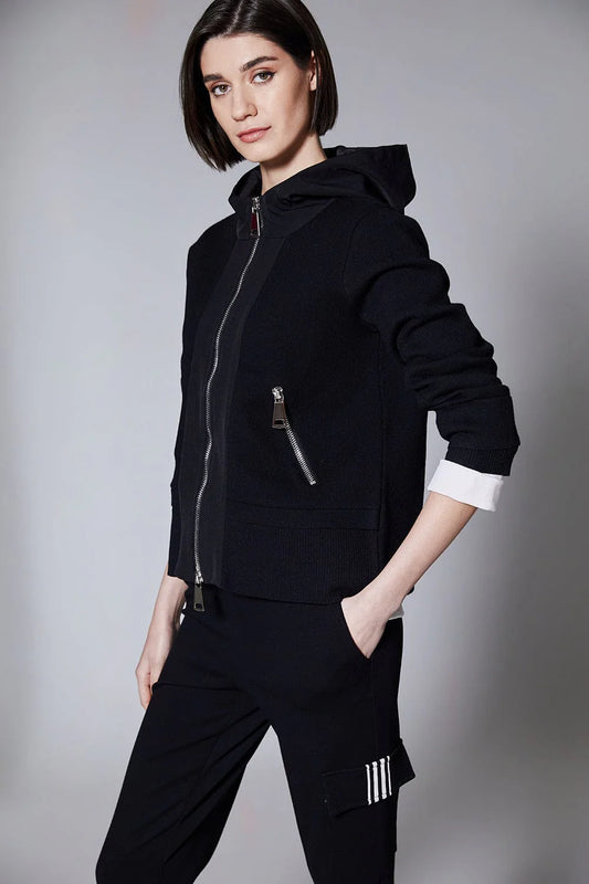 Black Stripe Pocket Trouser