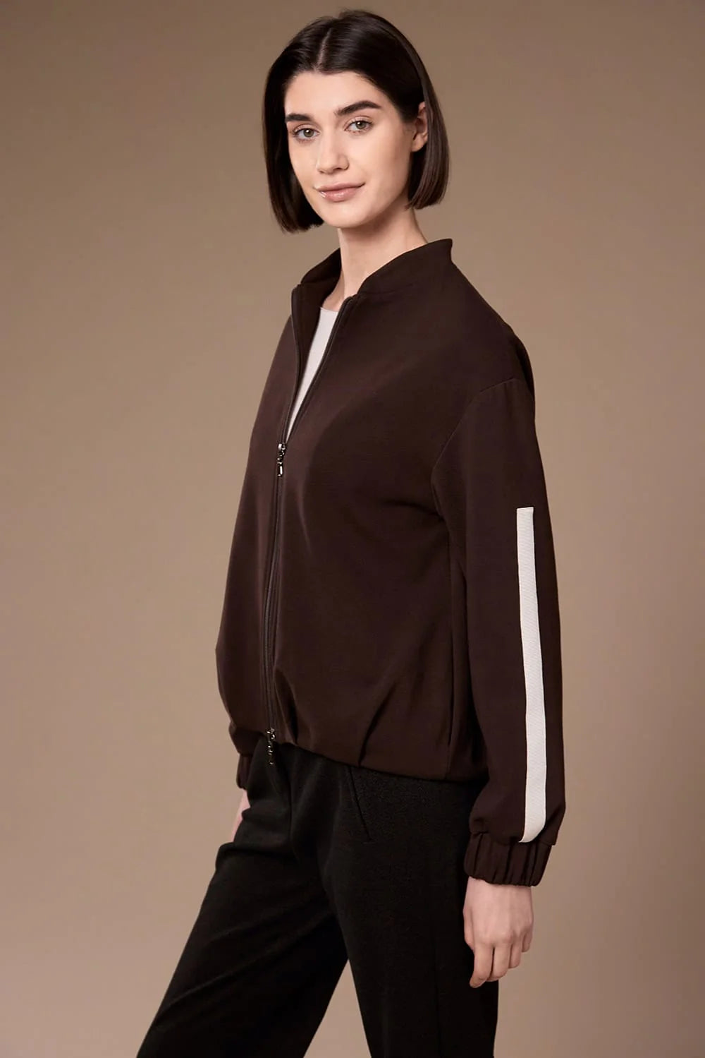 Brown Stripe Jacket