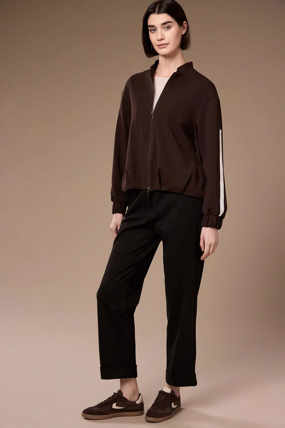 Brown Stripe Jacket