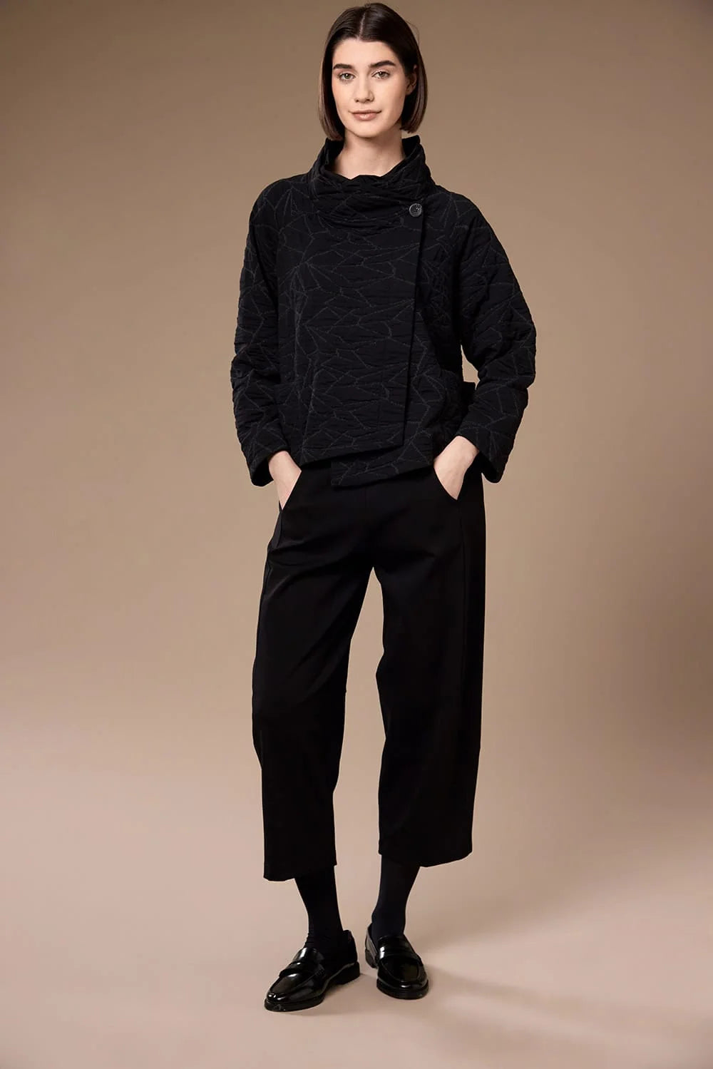 Black Slouch Trouser