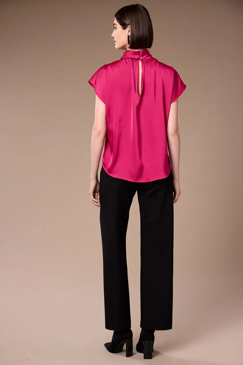 Black Side Stripe Cocktail Trouser