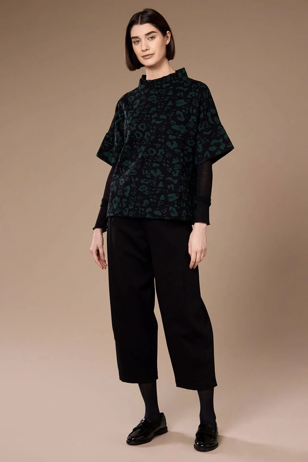 Black Slouch Trouser